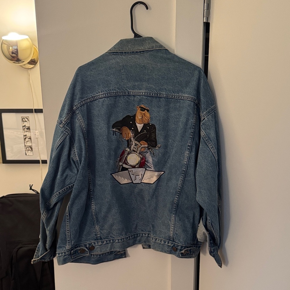 Vintage Camel denim jacket